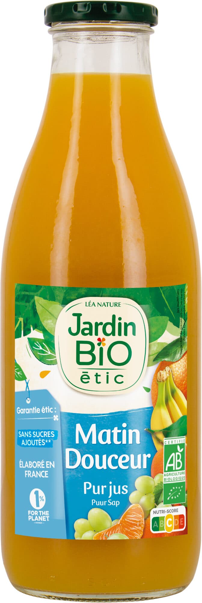 Jardin bio Matin Douceur 100% pur jus packshot