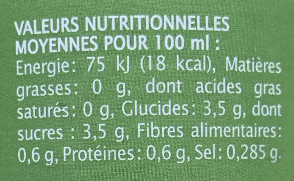 Jardin bio Jus de légumes packshot