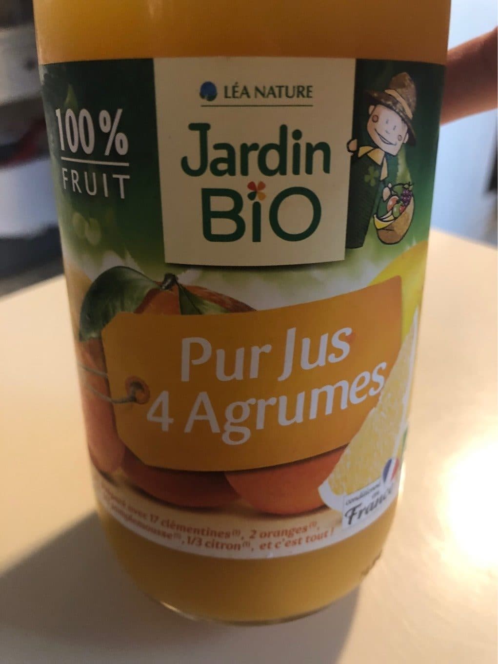 Léa Nature Cocktail d'agrumes sans sucre ajouté LE VERGER BIO packshot