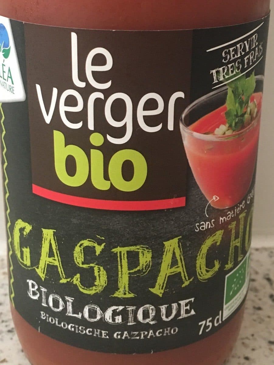 Le verger bio Gaspacho le verger bio packshot