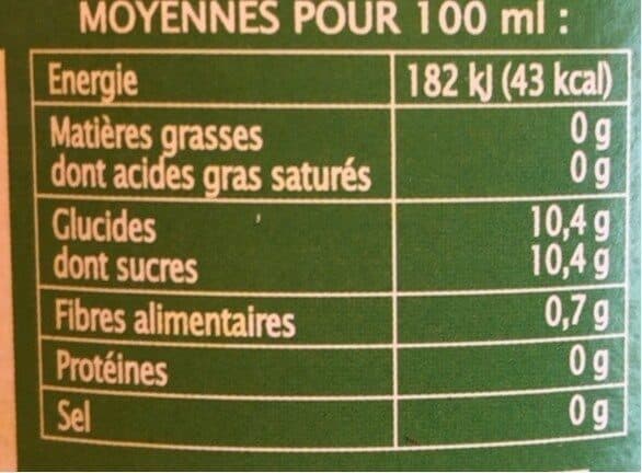 Jardin bio Pur jus ananas mangue citron vert packshot