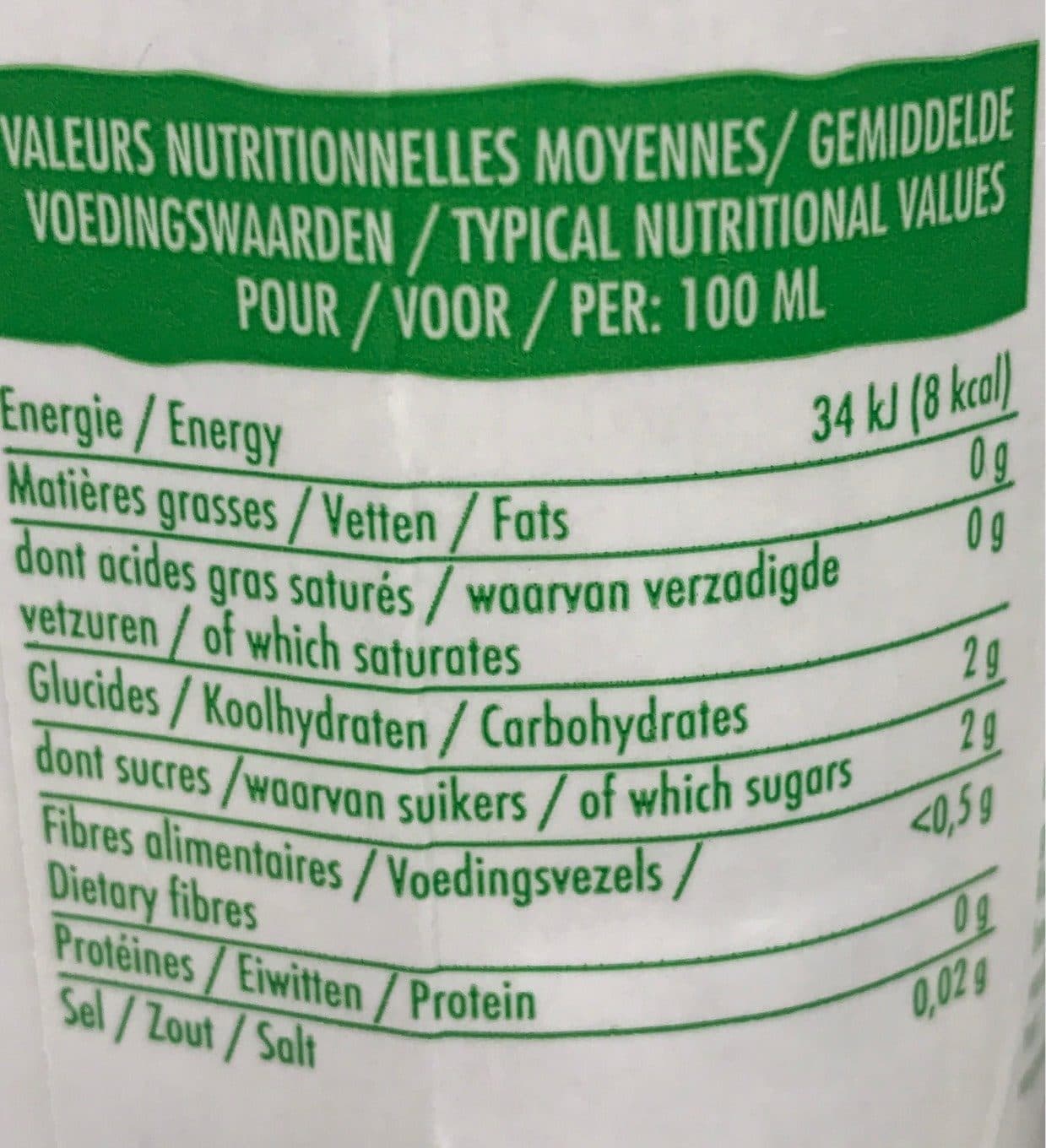 Vitamont Eau d'érable packshot
