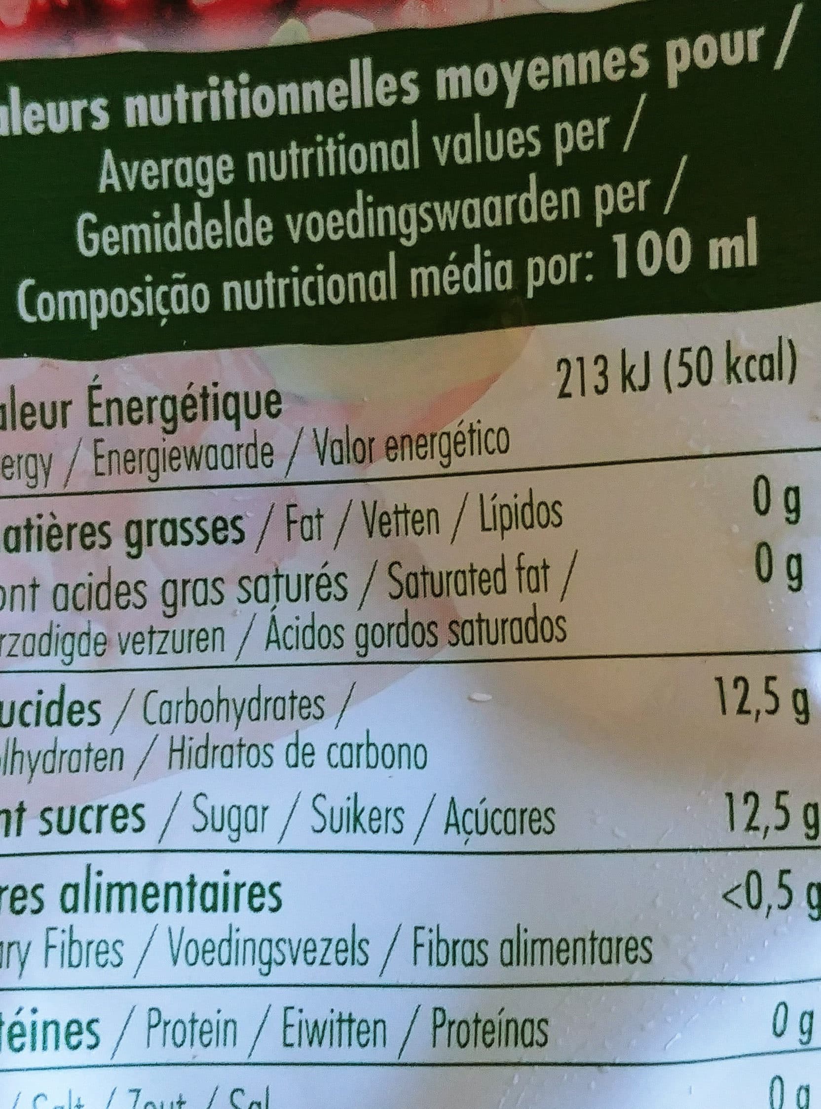 Vitamont Jus de Grenade non filté packshot