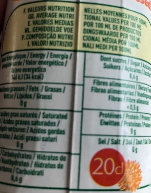 Vitamont Pur jus d'orange bio packshot