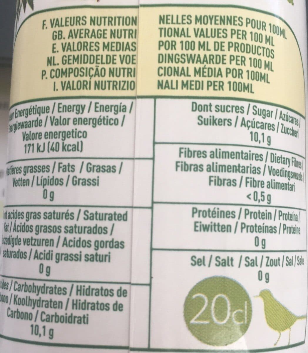 Vitamont Pur jus d'ananas bio packshot