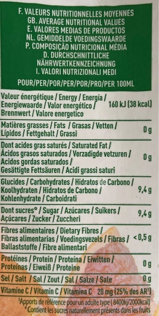 Vitamint Pur jus matin tonique bio packshot