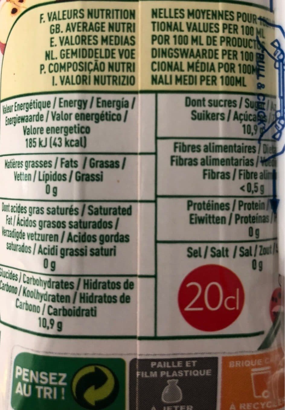 Vitamont Pur Jus Pommes packshot
