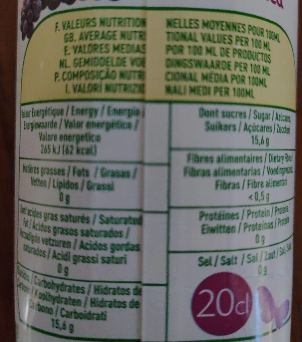 Vitamont Pur jus de raisin packshot