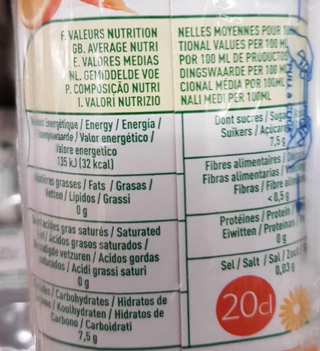 Vitamont COCKTAIL ORANGE CITRON packshot