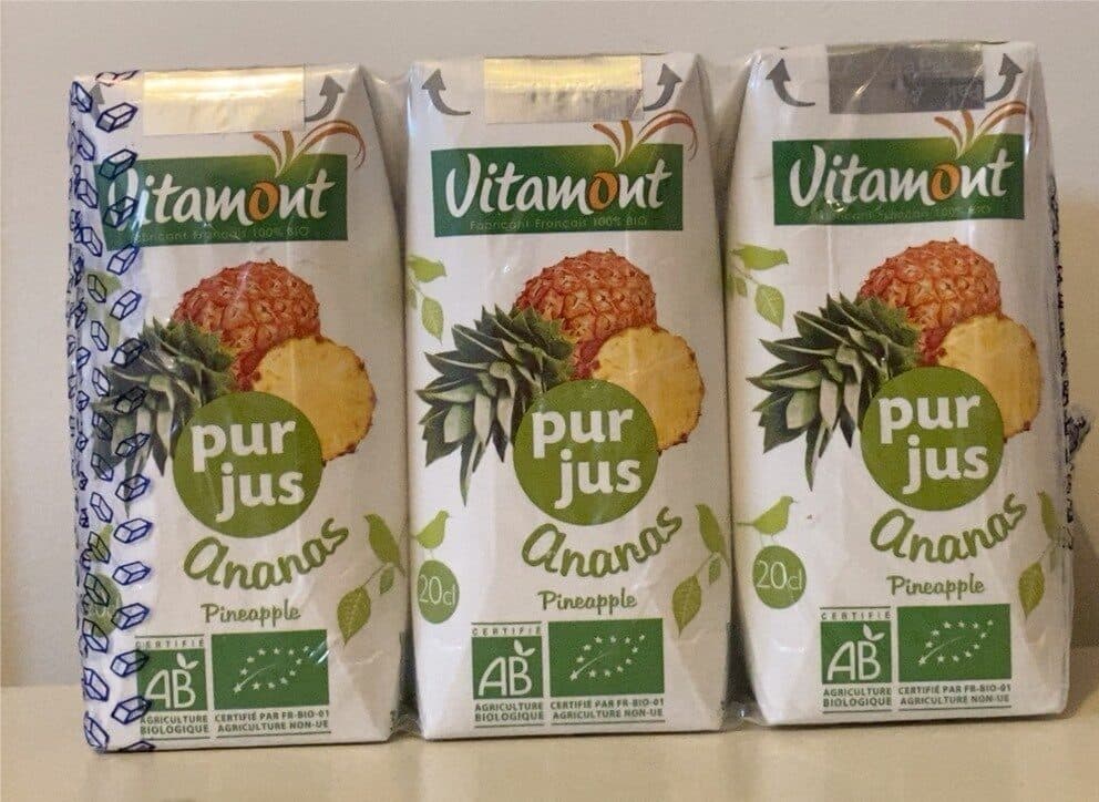Vitamont JUS D'ANANAS packshot