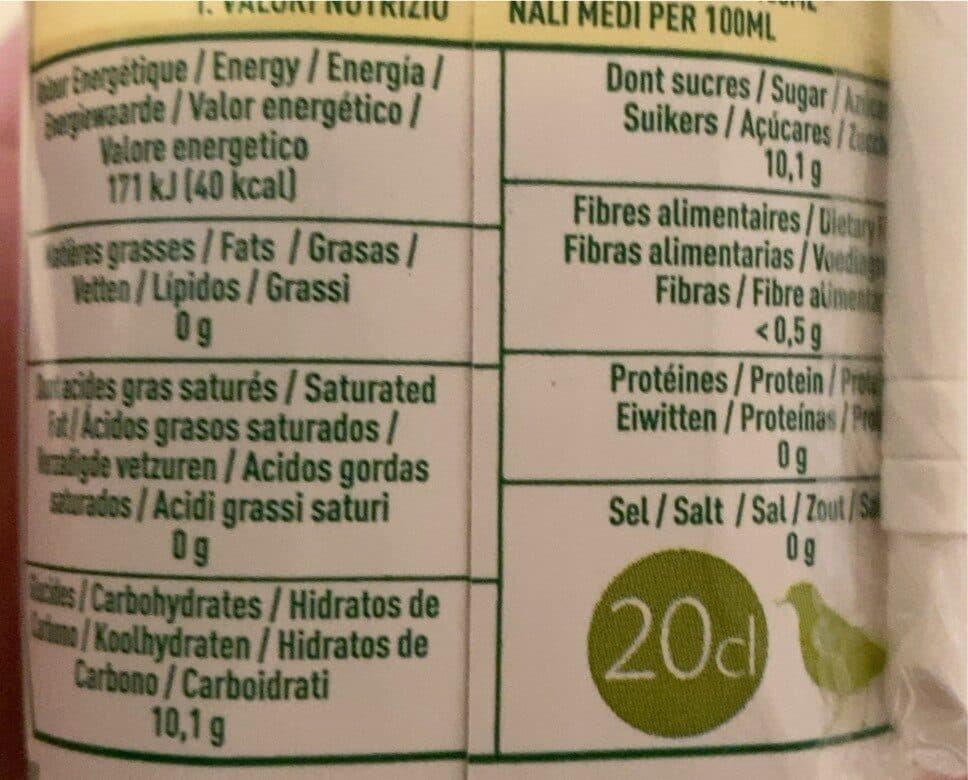 Vitamont JUS D'ANANAS packshot