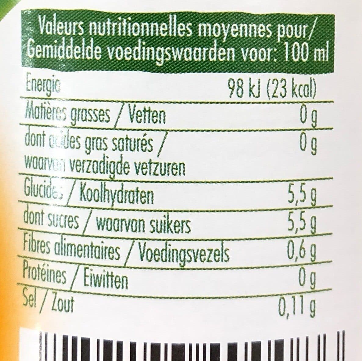Vitamont Mini jus de carotte France bio packshot