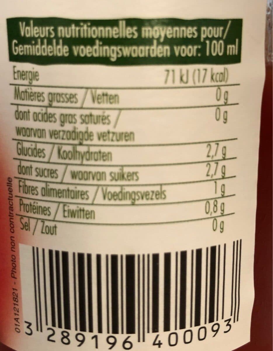 Vitamont Pur jus tomate de Marmande sans sel packshot