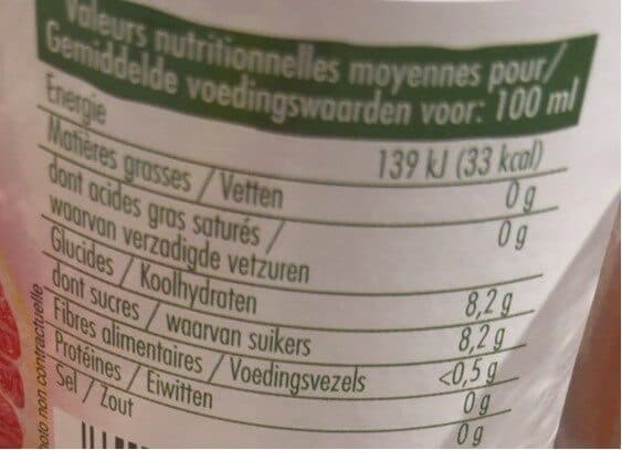 Vitamont Pur jus pamplemousse packshot