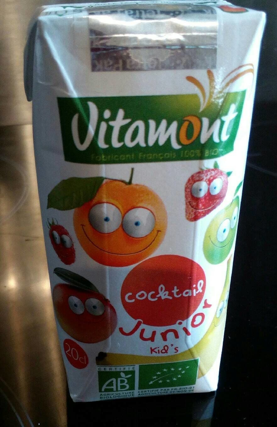 Vitamont Jus Cocktail Junior Pack 5+1 Gratuit packshot