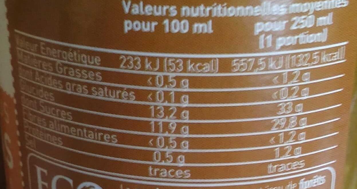 Vitamont Mini pur jus d'ananas bio packshot