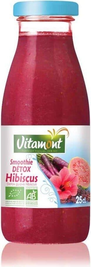 Vitamont Smoothie détox hibiscus bio packshot