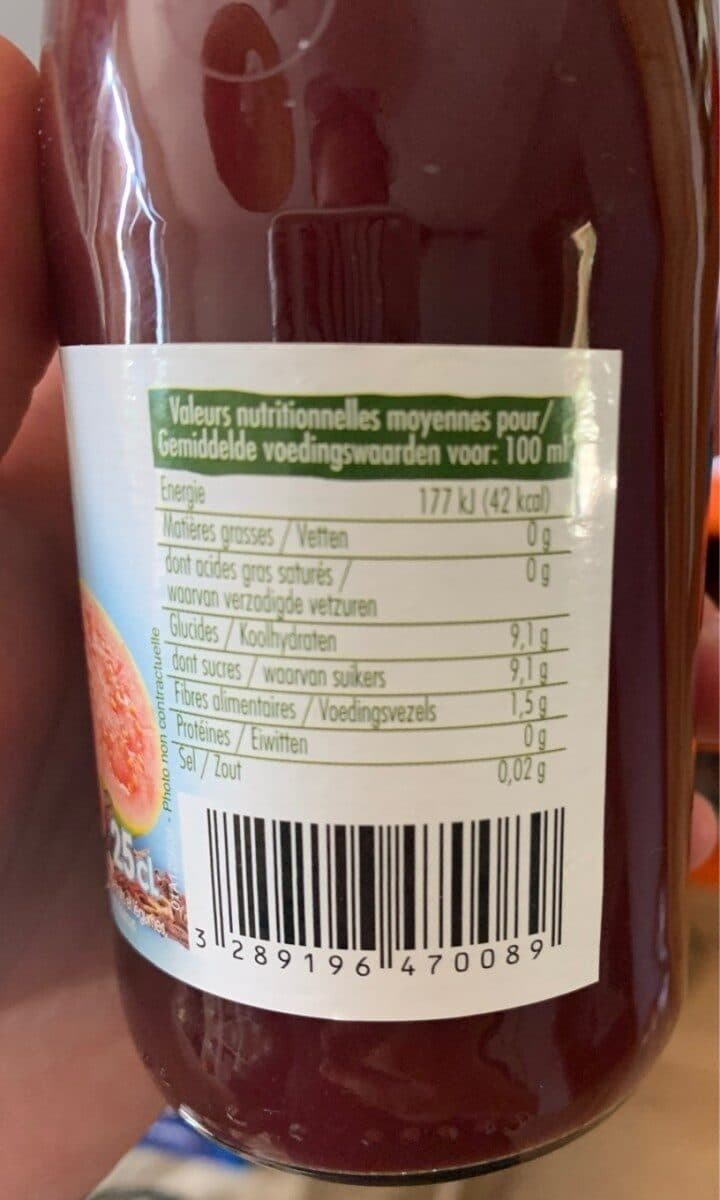 Vitamont Smoothie détox hibiscus bio packshot