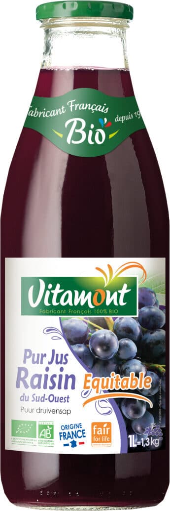Vitamont Pur jus de raisin bio packshot