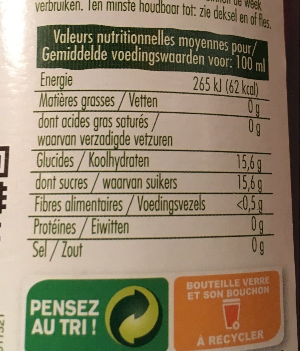 Vitamont Pur jus de raisin bio packshot