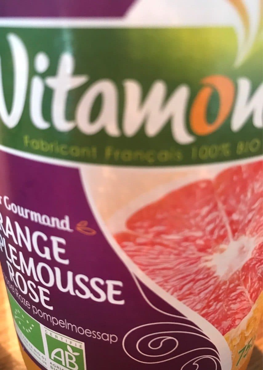 vitamont Orange pamplemousse rose packshot