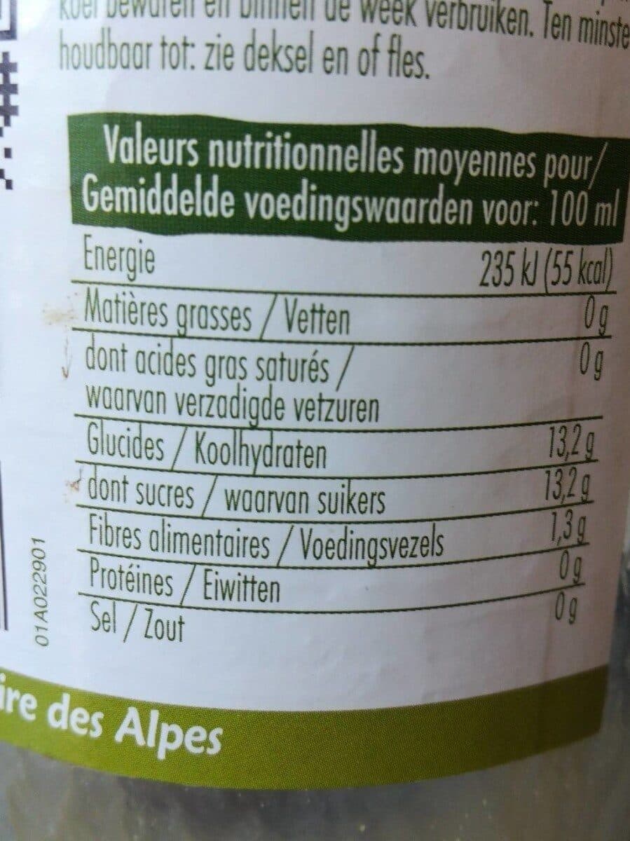 Vitamont Nectar de poire des Alpes France bio packshot