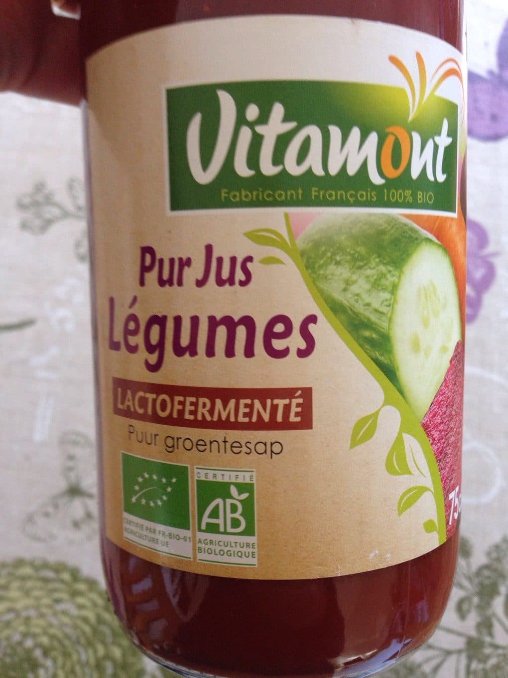 Vitamont Jus de légume packshot