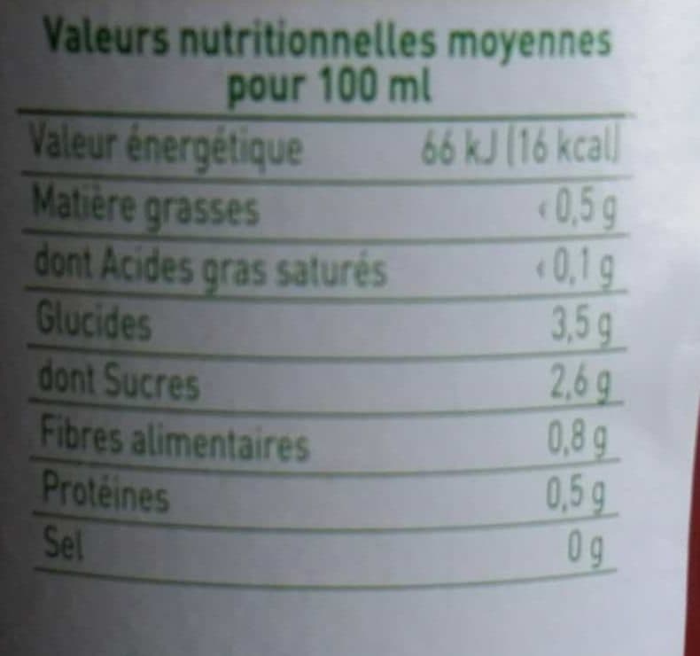 Vitamont Jus de tomate de marmande 100% pur jus packshot