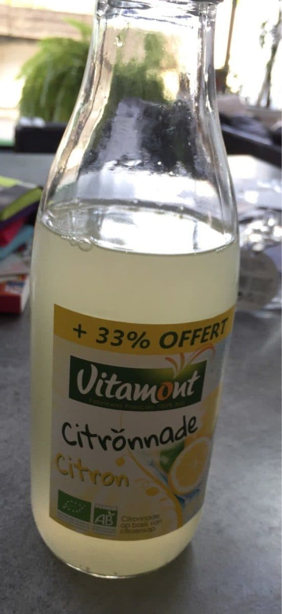 Vitamont Citronnade citron packshot