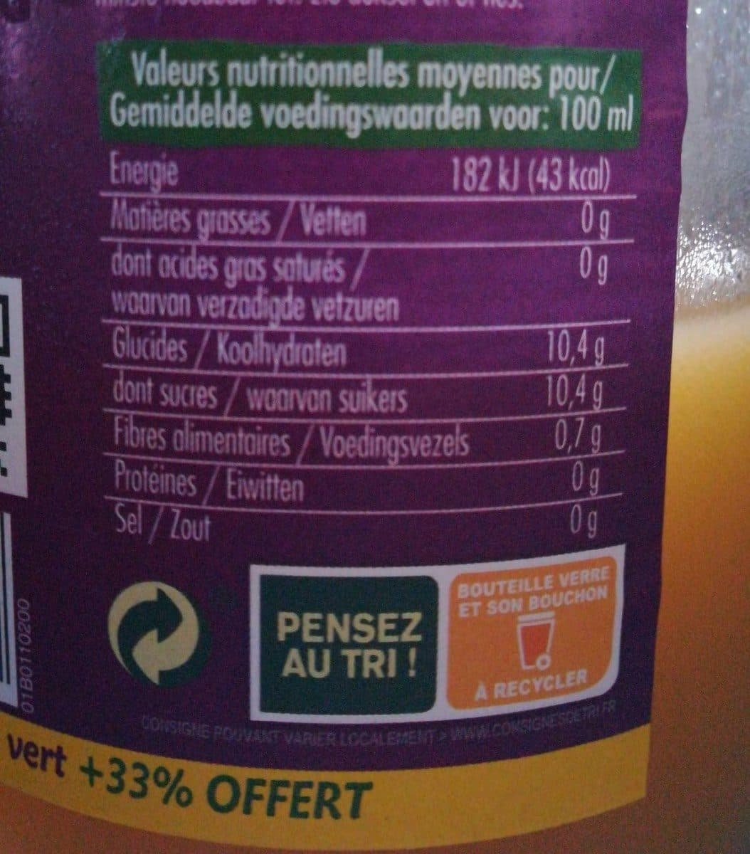 Vitamont Ananas citron vert packshot