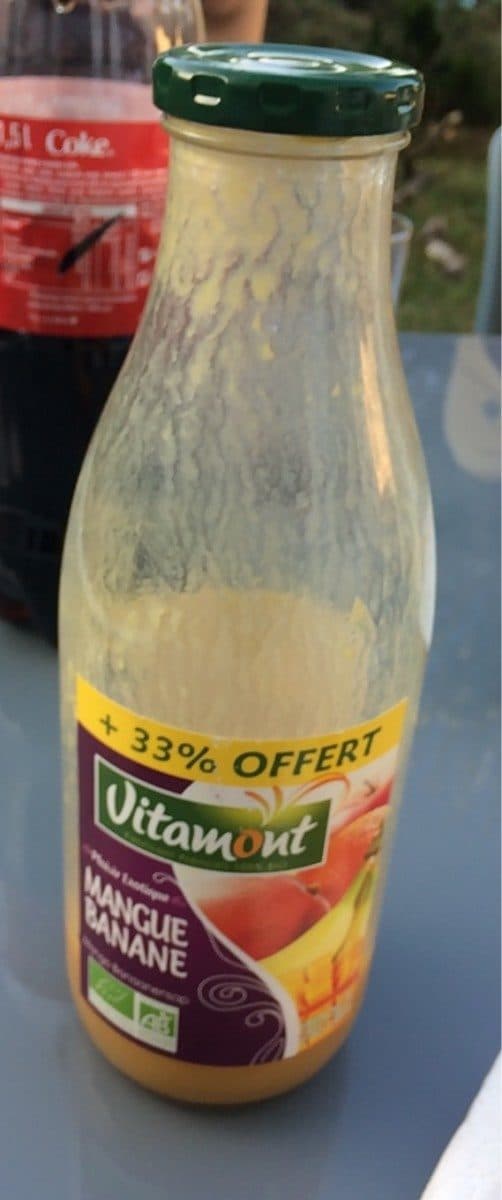 Vitamont vitamont mangue banane packshot
