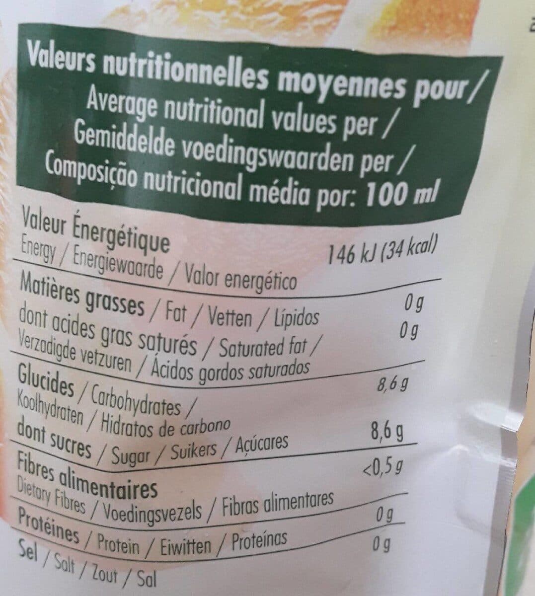 Vitamont Pur jus d'orange de Méditerranée bio packshot