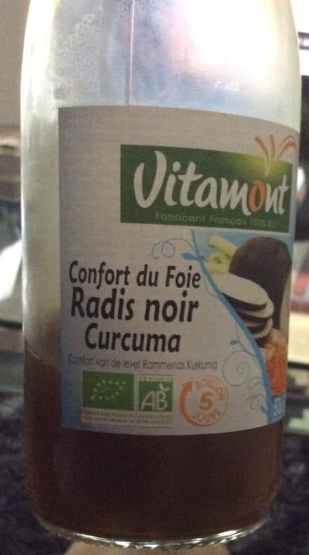Vitamont Confort du foie Radis noir Curcuma packshot