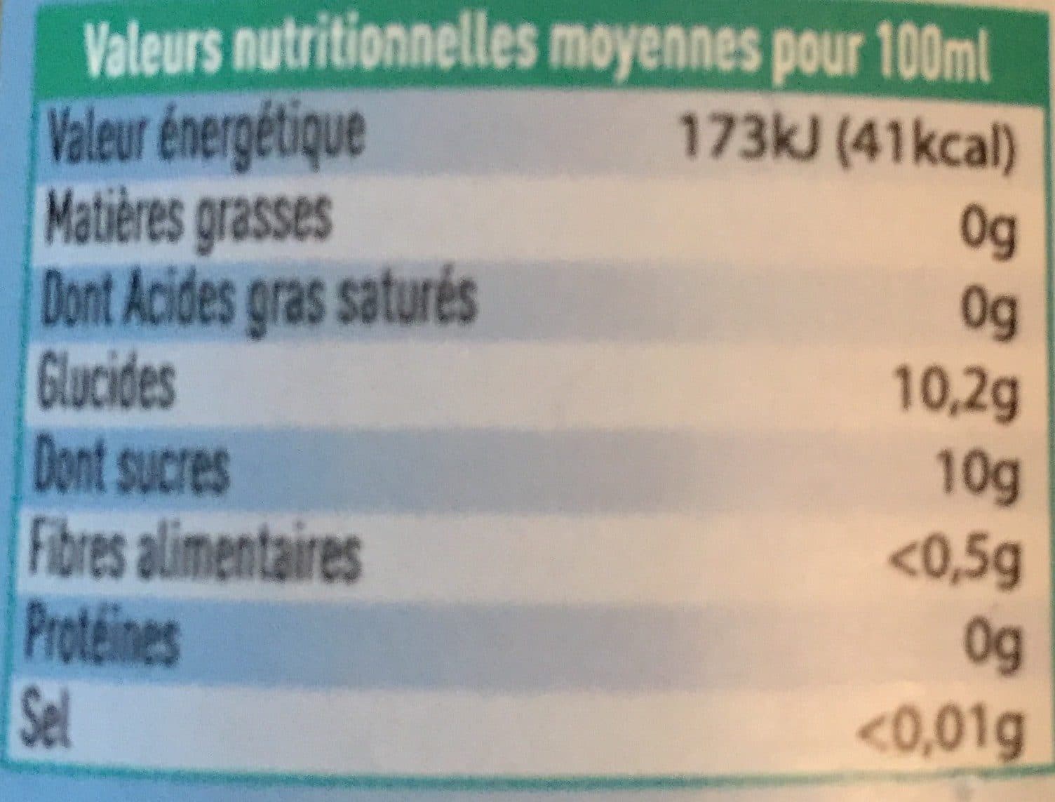 Vitamont Limonade Menthe 75CL Vitamont Bio packshot