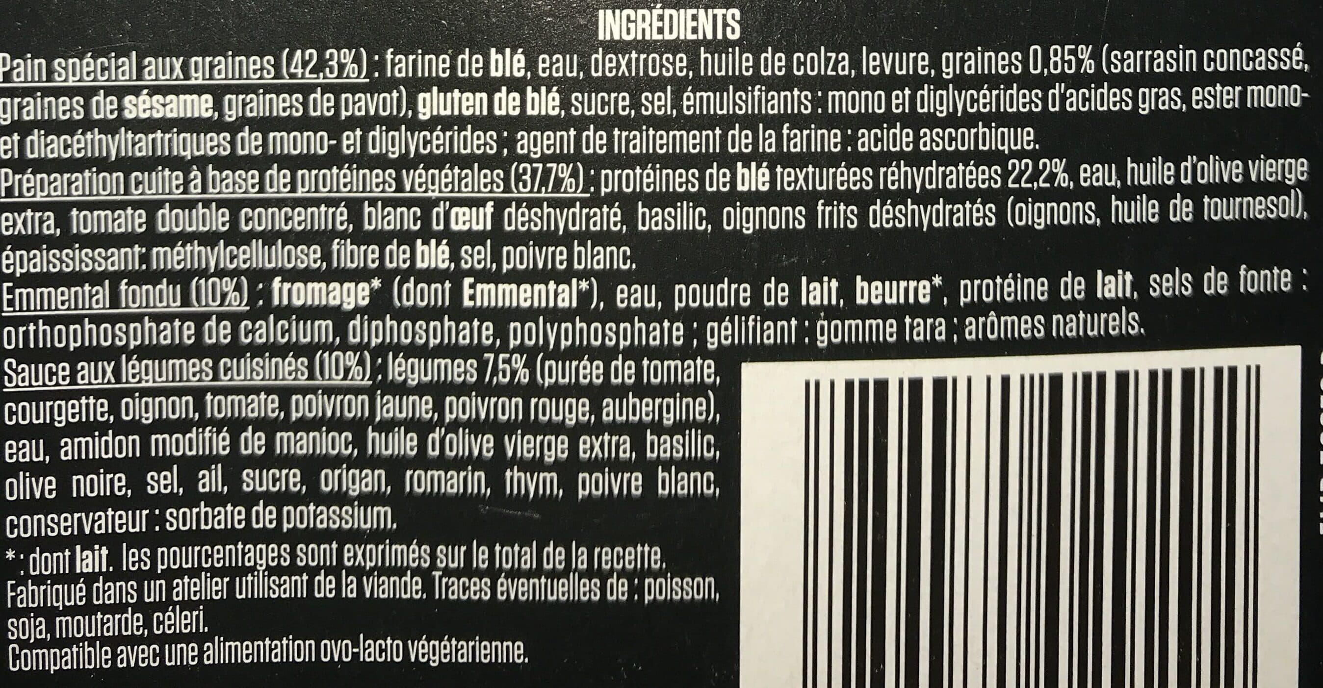 La compagnie artique Burger végétariens packshot