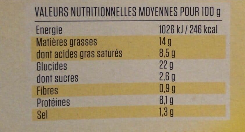 Cadbury LA COMPAGNIE ARTIQUE PANIERS FEUILLETES LEERDAMMER ET JAMBON 4X80G packshot
