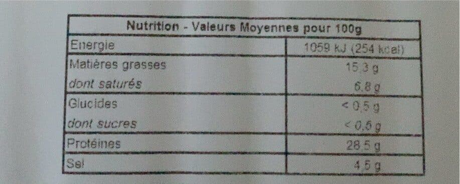 Bauer Jambon de Bayonne affiné12 mois packshot