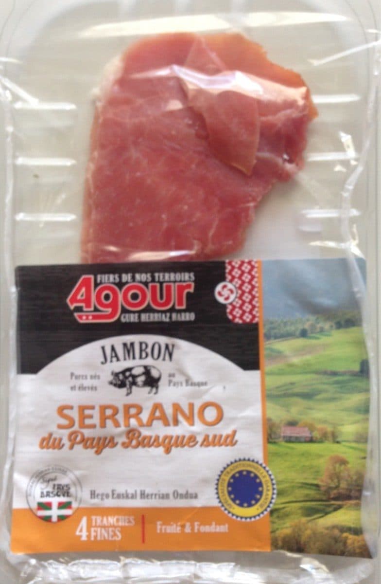 Open Food Facts Jambon serrano packshot