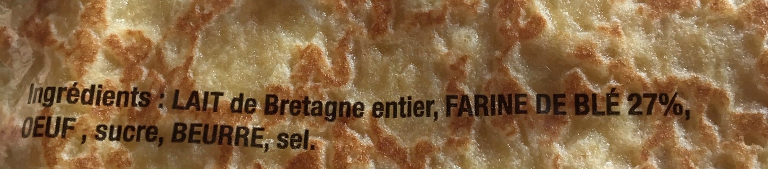 Open Food Facts Crepes moelleuses de froment packshot