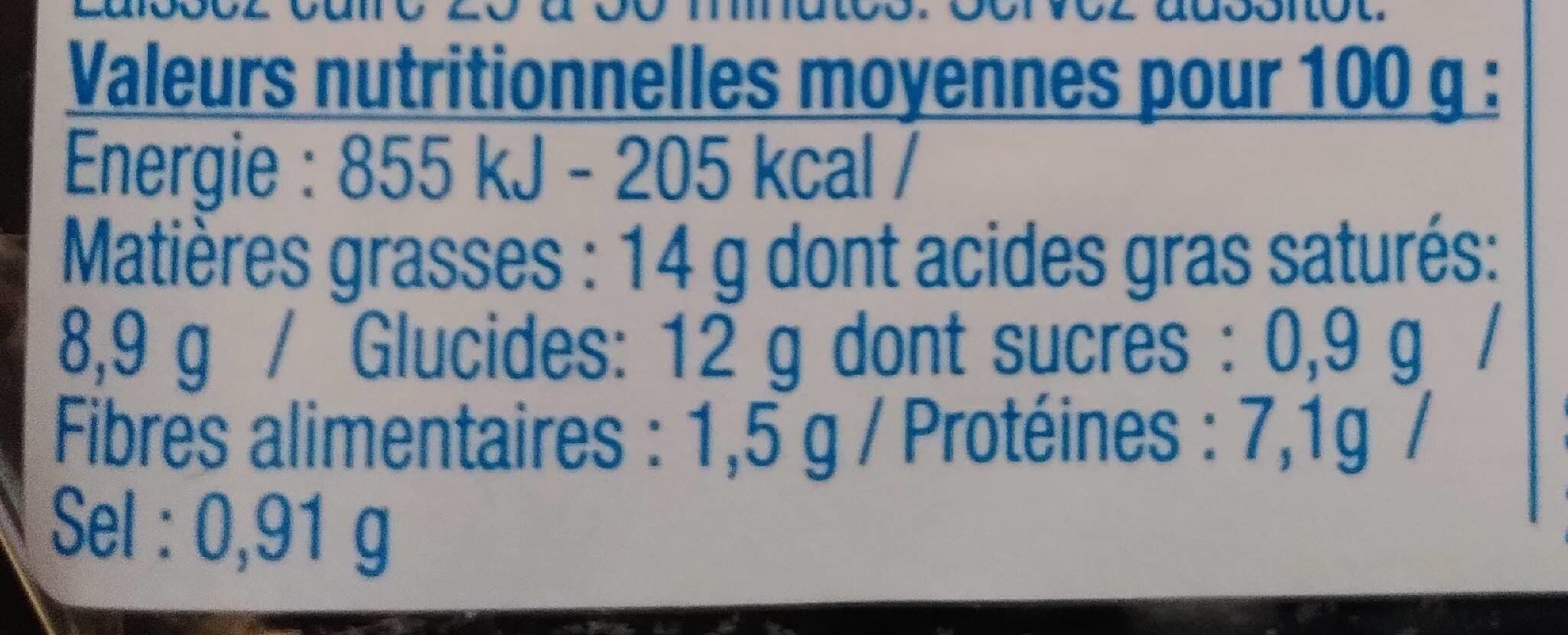 Open Food Facts Quenelle de brochet au beurre packshot