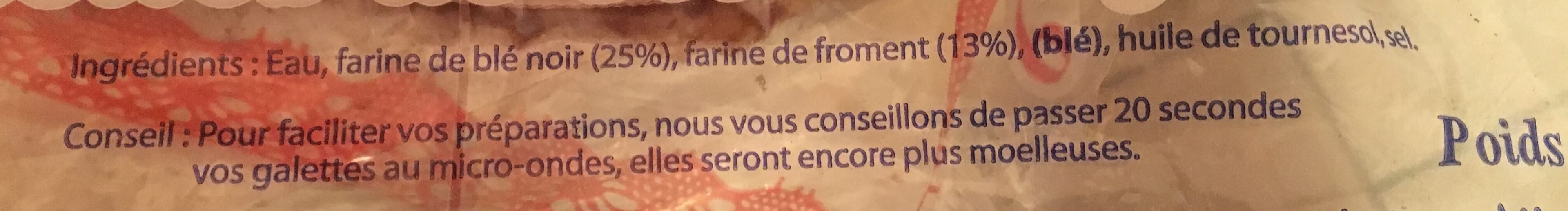 Catel-Roc 6 crêpes de froment fraîches packshot