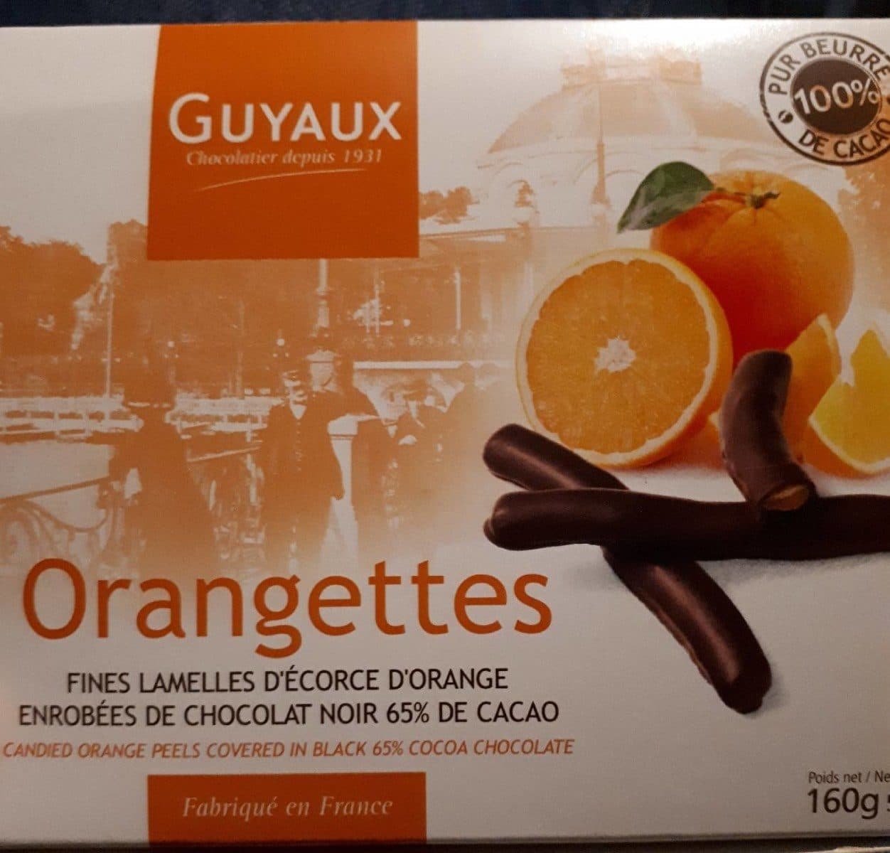 Guyaux Orangettes packshot