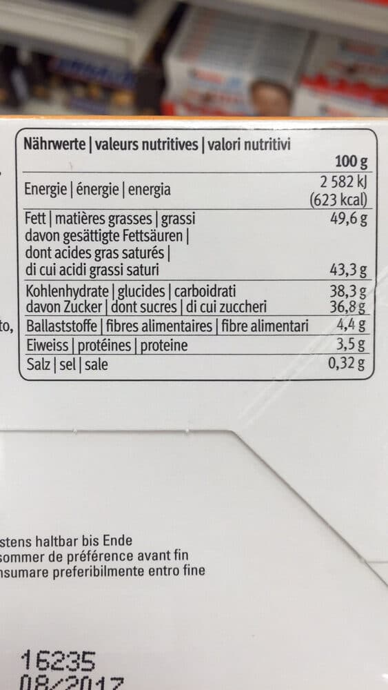 Open Food Facts Confiserie de luxe fantaisie packshot