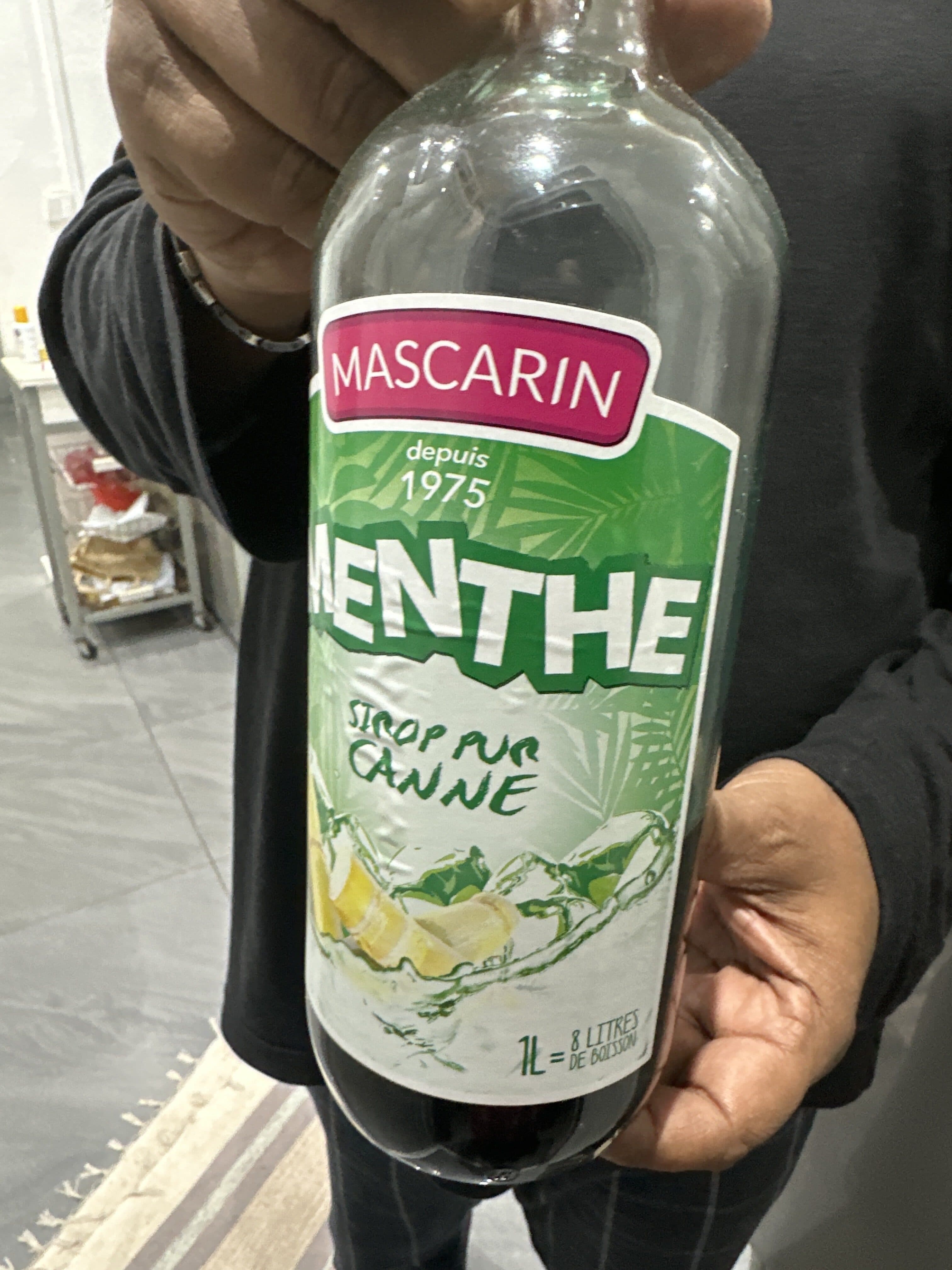 Mascarin Sirop Menthe Pur Canne packshot
