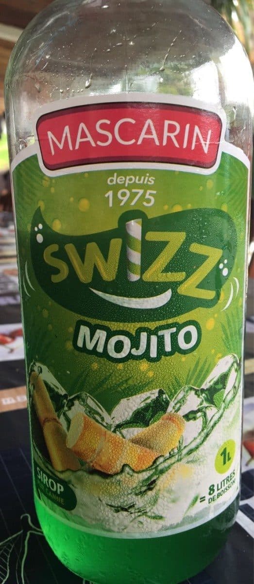 Mascarin Sirop pur canne gout Mojito packshot