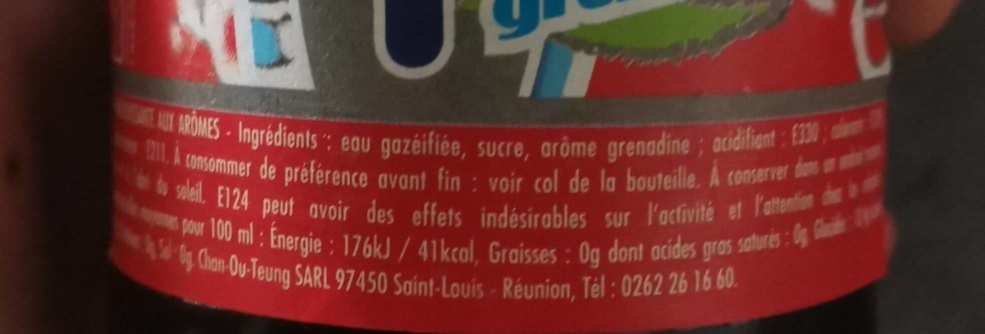 Chan-Ou-Teung Limonade Grenadine Cot packshot