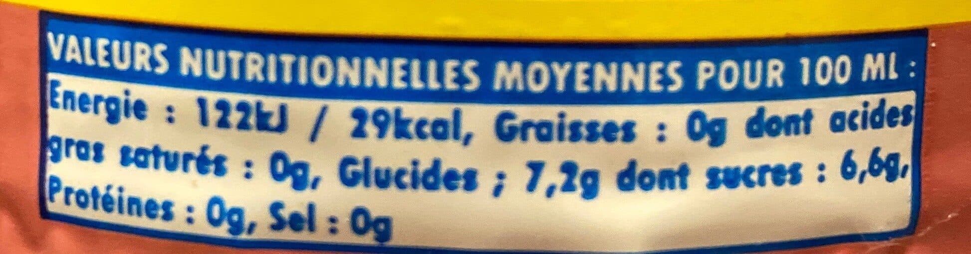 Open Food Facts Limonade bonbon anglais packshot