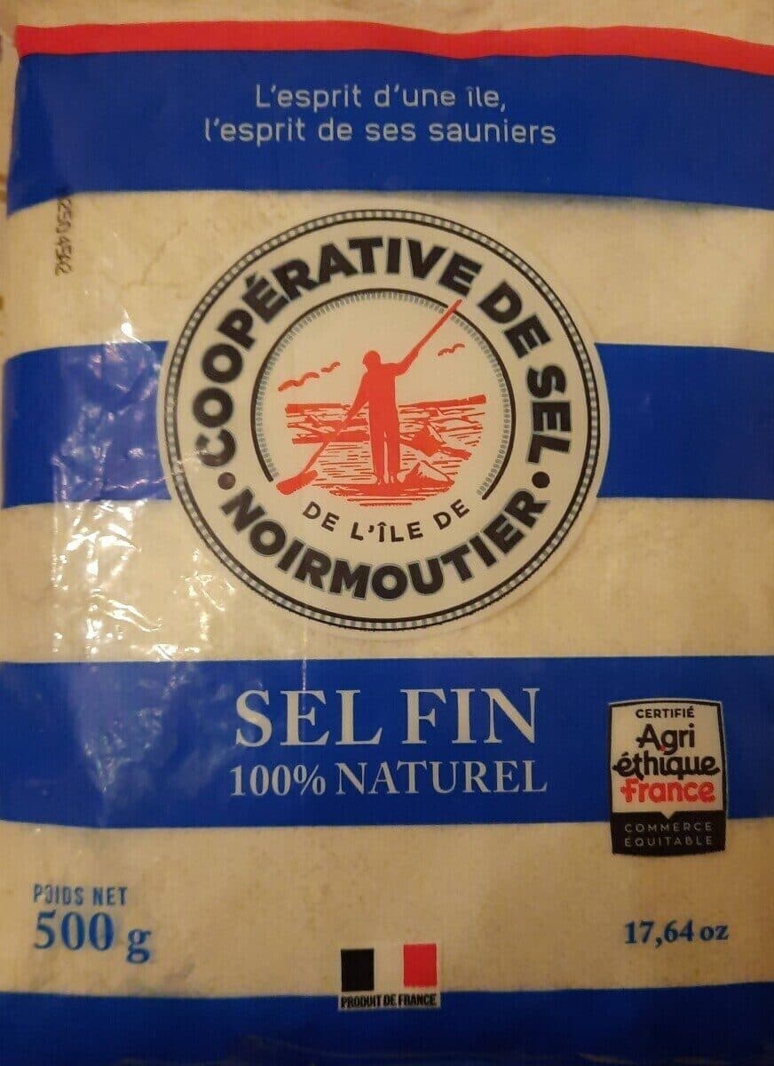 Open Food Facts sel fin 100% naturel packshot