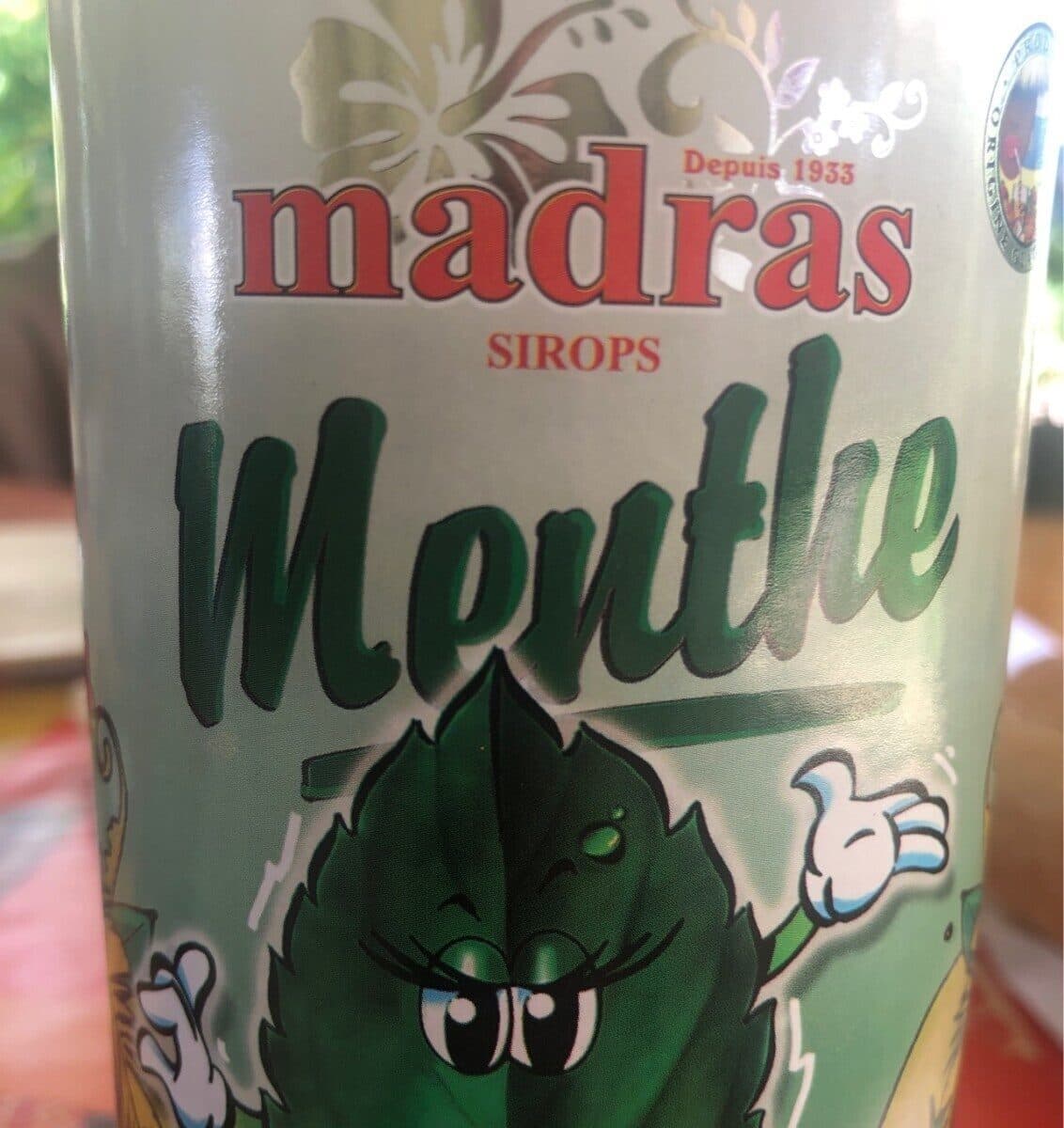 Madras Sirop de Menthe packshot
