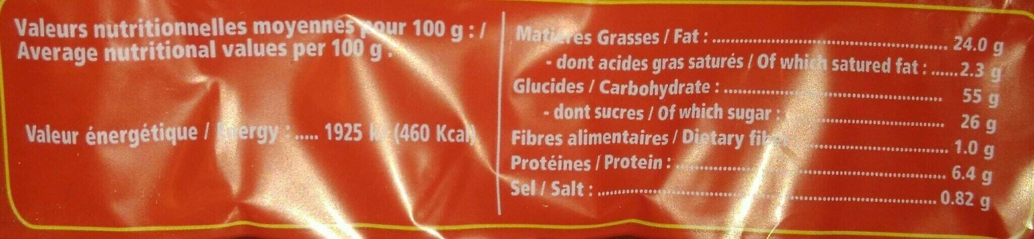Open Food Facts Madeleine longue packshot